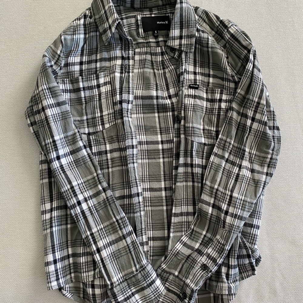 Women’s Plaid Hurley Flannel